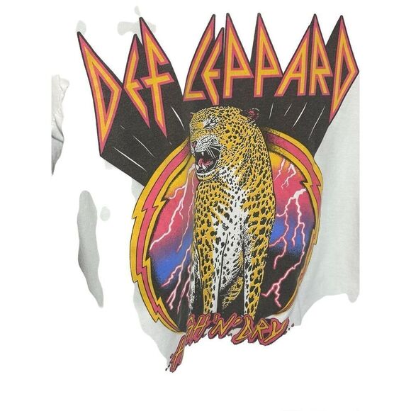 Def Leppard Shirt High n Dry Tee size Small - Picture 4 of 6
